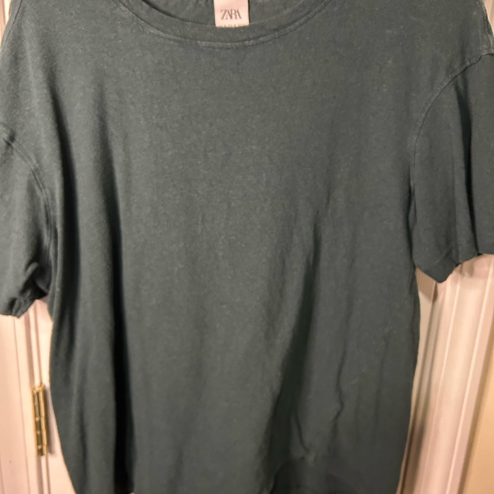 Zara Forest Green Tee